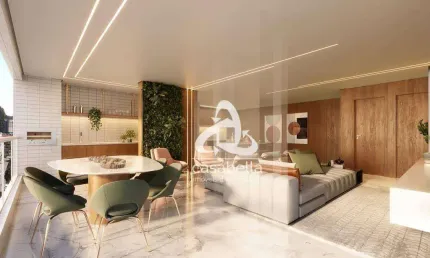Apartamento com 3 dormitórios à venda, 136 m² por R$ 1.928.000,00 - José Menino - Santos/SP