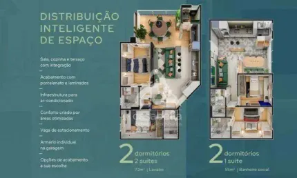 Apartamento com 2 dormitórios à venda, 55 m² por r$ 605.000,00 - campo grande - santos/sp