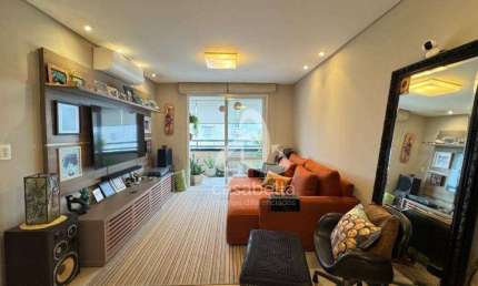 Apartamento com 2 dormitórios à venda, 83 m² por R$ 990.000,00 - Embaré - Santos/SP