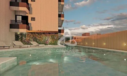Apartamento com 3 dormitórios à venda, 150 m² por R$ 2.321.439,00 - Aparecida - Santos/SP