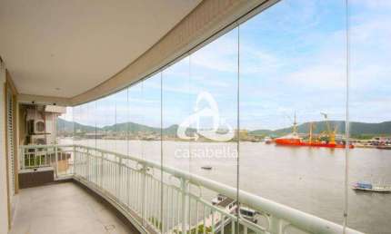 Apartamento com 3 dormitórios, 200 m² - venda por R$ 2.800.000,00 ou aluguel por R$ 16.000,00/mês - Ponta da Praia - Santos/SP