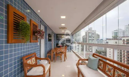 Apartamento com 3 dormitórios à venda, 136 m² por r$ 2.030.000,00 - aparecida - santos/sp