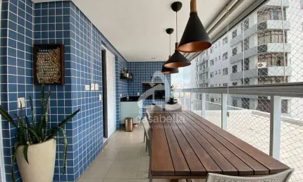 Apartamento com 3 dormitórios à venda, 129 m² por R$ 1.650.000,00 - Aparecida - Santos/SP