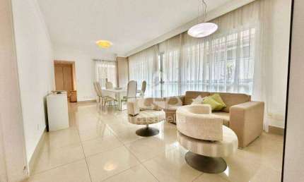 Apartamento com 3 dormitórios para alugar, 217 m² por R$ 10.000,02/mês - Ponta da Praia - Santos/SP