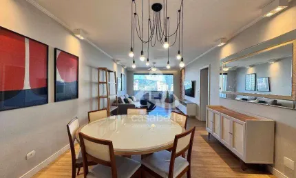 Apartamento com 3 dormitórios para alugar, 171 m² por r$ 7.500,02/mês - ponta da praia - santos/sp