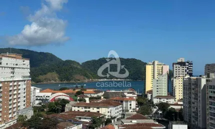 Cobertura com 3 dormitórios à venda, 202 m² por r$ 1.790.000,00 - ponta da praia - santos/sp