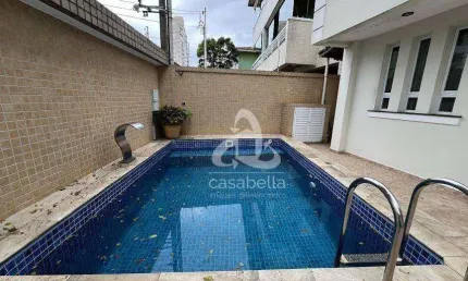 Casa com 3 dormitórios, 108 m² - venda por r$ 1.698.000,00 ou aluguel por r$ 7.800,00/mês - aparecida - santos/sp