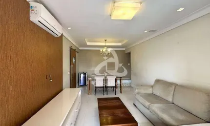 Apartamento com 2 dormitórios à venda, 95 m² por r$ 1.250.000,00 - gonzaga - santos/sp