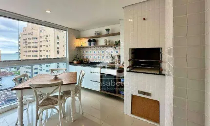Apartamento com 2 dormitórios à venda, 117 m² por r$ 1.450.000,00 - ponta da praia - santos/sp