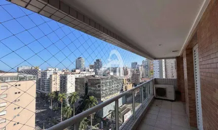 Apartamento com 2 dormitórios à venda, 100 m² por r$ 1.250.000,00 - gonzaga - santos/sp