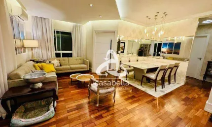 Apartamento com 3 dormitórios à venda, 160 m² por r$ 2.200.000,00 - boqueirão - santos/sp