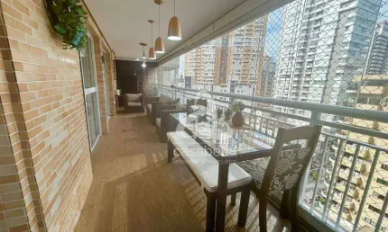 Apartamento com 3 dormitórios à venda, 131 m² por R$ 2.300.000,00 - Gonzaga - Santos/SP