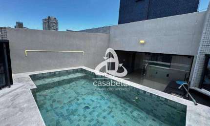 Cobertura com 2 dormitórios à venda, 105 m² por R$ 1.650.000,00 - Boqueirão - Santos/SP