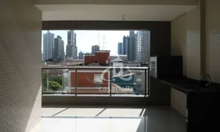 Apartamento com 2 dormitórios à venda, 127 m² por r$ 1.650.000,00 - boqueirão - santos/sp