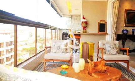 Apartamento com 3 dormitórios à venda, 171 m² por R$ 2.850.000,00 - Embaré - Santos/SP