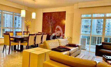 Apartamento com 4 dormitórios para alugar, 214 m² por R$ 15.406,00/mês - Boqueirão - Santos/SP
