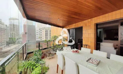 Apartamento com 4 dormitórios à venda, 267 m² por R$ 1.700.000,00 - Vila Rica - Santos/SP