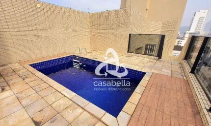 Cobertura com 2 dormitórios à venda, 235 m² por R$ 2.580.000,00 - Pompéia - Santos/SP
