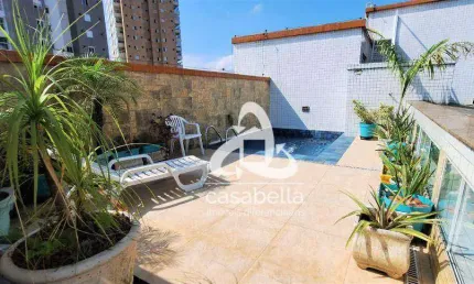 Cobertura com 3 dormitórios à venda, 258 m² por R$ 1.700.000,00 - Gonzaga - Santos/SP