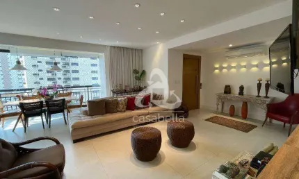 Apartamento com 3 dormitórios à venda, 138 m² por r$ 1.700.000,00 - gonzaga - santos/sp