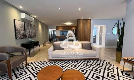 Apartamento com 4 dormitórios à venda, 233 m² por R$ 1.900.000,00 - Boqueirão - Santos/SP