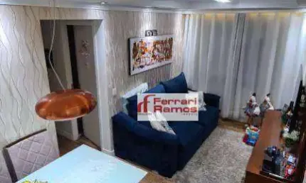 Apartamento com 2 dormitórios à venda, 49 m² por R$ 290.000,00 - Centro - Guarulhos/SP