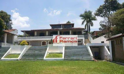 Chácara com 6 dormitórios, 2500 m² - venda por R$ 3.800.000,00 ou aluguel por R$ 9.600,00/mês - Estância Guararema - Guararema/SP
