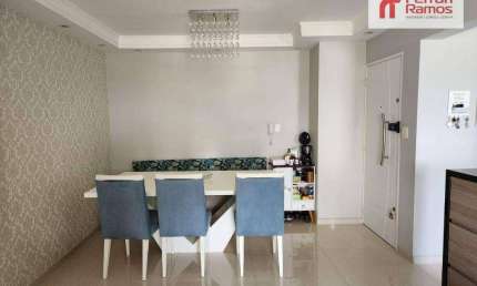 Apartamento com 2 dormitórios à venda, 74 m² por R$ 700.000,00 - Vila Augusta - Guarulhos/SP