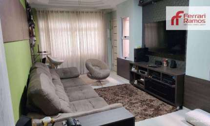 Sobrado com 3 dormitórios à venda, 185 m² por R$ 1.300.000,00 - Vila Augusta - Guarulhos/SP