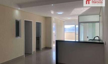 Apartamento com 2 dormitórios para alugar, 92 m² por R$ 2.650,00/mês - Vila Carmela III - Guarulhos/SP
