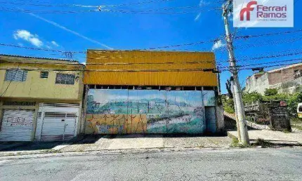 Galpão para alugar, 1300 m² por R$ 25.000,00/mês - Jardim São Domingos - Guarulhos/SP