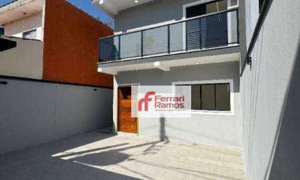 Sobrado com 3 dormitórios à venda, 100 m² por R$ 800.000,00 - Carmela - Guarulhos/SP