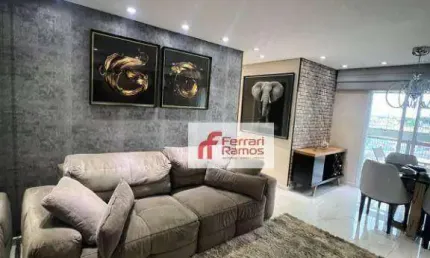 Apartamento com 2 dormitórios à venda, 60 m² por r$ 560.000,00 - vila barros - guarulhos/sp