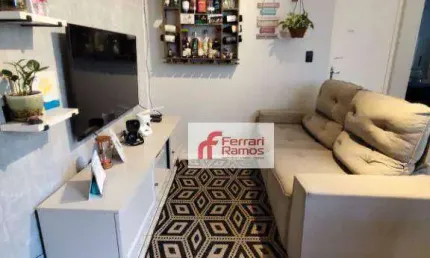 Apartamento com 2 dormitórios à venda, 48 m² por R$ 225.000,00 - Jardim Adriana - Guarulhos/SP