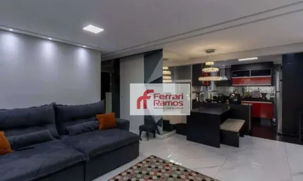 Apartamento com 3 dormitórios, 95 m² - venda por R$ 990.000,00 ou aluguel por R$ 5.610,00/mês - Vila Augusta - Guarulhos/SP