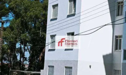 Apartamento com 2 dormitórios à venda, 44 m² por r$ 190.000,00 - vila nova bonsucesso - guarulhos/sp