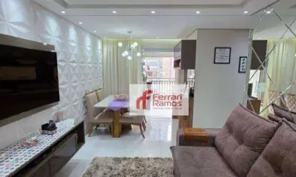 Apartamento com 2 dormitórios à venda, 82 m² por R$ 980.000,00 - Picanco - Guarulhos/SP