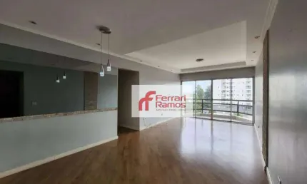 Apartamento com 3 dormitórios para alugar, 115 m² por r$ 4.200/mês (pacote) - macedo - guarulhos/sp