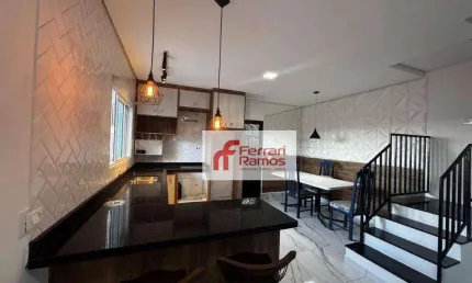 Sobrado com 3 dormitórios, 250 m² - venda por r$ 850.000,00 ou aluguel por r$ 4.500,00/mês - ponte grande - guarulhos/sp