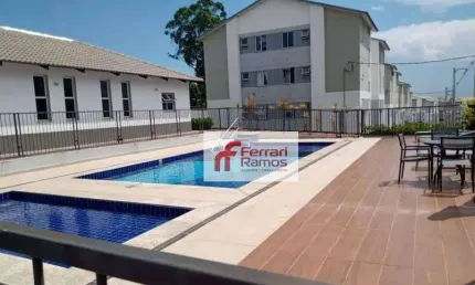 Apartamento com 2 dormitórios para alugar, 44 m² por r$ 1.500,00/mês - jardim são domingos - guarulhos/sp