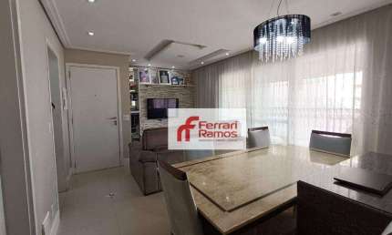 Apartamento com 3 dormitórios à venda, 86 m² por R$ 1.060.000,00 - Vila Leonor - Guarulhos/SP