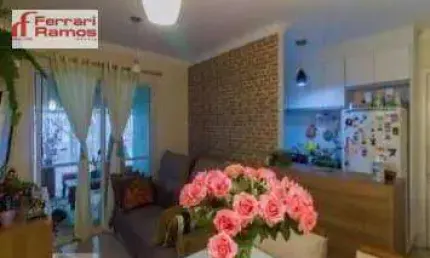Apartamento Garden com 3 dormitórios à venda, 74 m² por R$ 450.000,00 - Cocaia - Guarulhos/SP