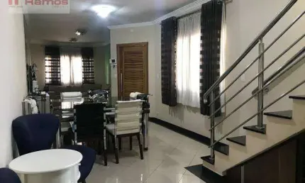 Sobrado com 3 dormitórios à venda, 196 m² por R$ 790.000,00 - Parque Continental II - Guarulhos/SP