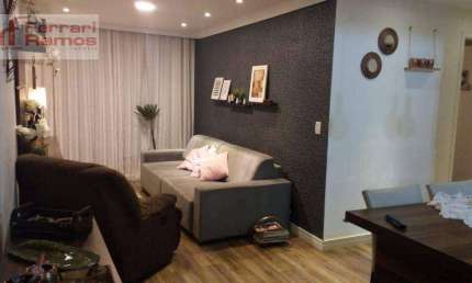 Apartamento com 3 dormitórios à venda, 82 m² por R$ 750.000,00 - Jardim Flor da Montanha - Guarulhos/SP