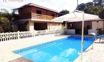 Chácara com 4 dormitórios à venda, 17500 m² por r$ 945.000,00 - cuiabá - nazaré paulista/sp