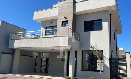 Casa em condomínio fechado com 3 quartos à venda na Rua Sebastião Cardoso, 548, Parque Brasil 500, Paulínia, 180 m2 por R$ 1.595.000