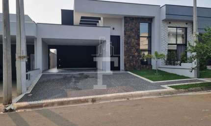 Casa em condomínio fechado com 3 quartos à venda na Rua José da Silva Galvão, 2505, Vila Real, Hortolândia, 164 m2 por R$ 985.000