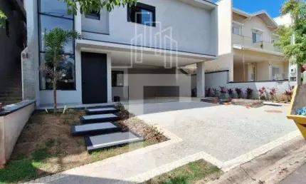 Casa em condomínio fechado com 3 quartos à venda na Rua Benedito Campos, 17, Roncáglia, Valinhos, 262 m2 por R$ 1.770.000