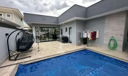 Casa em condomínio fechado com 4 quartos à venda na avenida presidente juscelino kubitschek de oliveira, 901, parque brasil 500, paulínia, 266 m2 por r$ 2.585.000