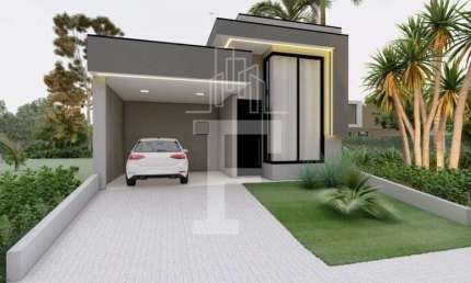 Casa em condomínio fechado com 3 quartos à venda na Avenida Luís Greco, 500, Vila Monte Alegre, Paulínia, 139 m2 por R$ 1.040.000
